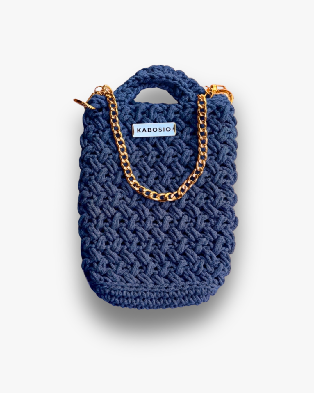 Bolso Bandolera Kabosio Hobo Crochet Vaquero