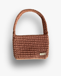 Bolso Hombro y Bandolera Kabosio Original Crochet Avellana