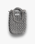 Bolso Bandolera Kabosio Hobo Crochet Gris