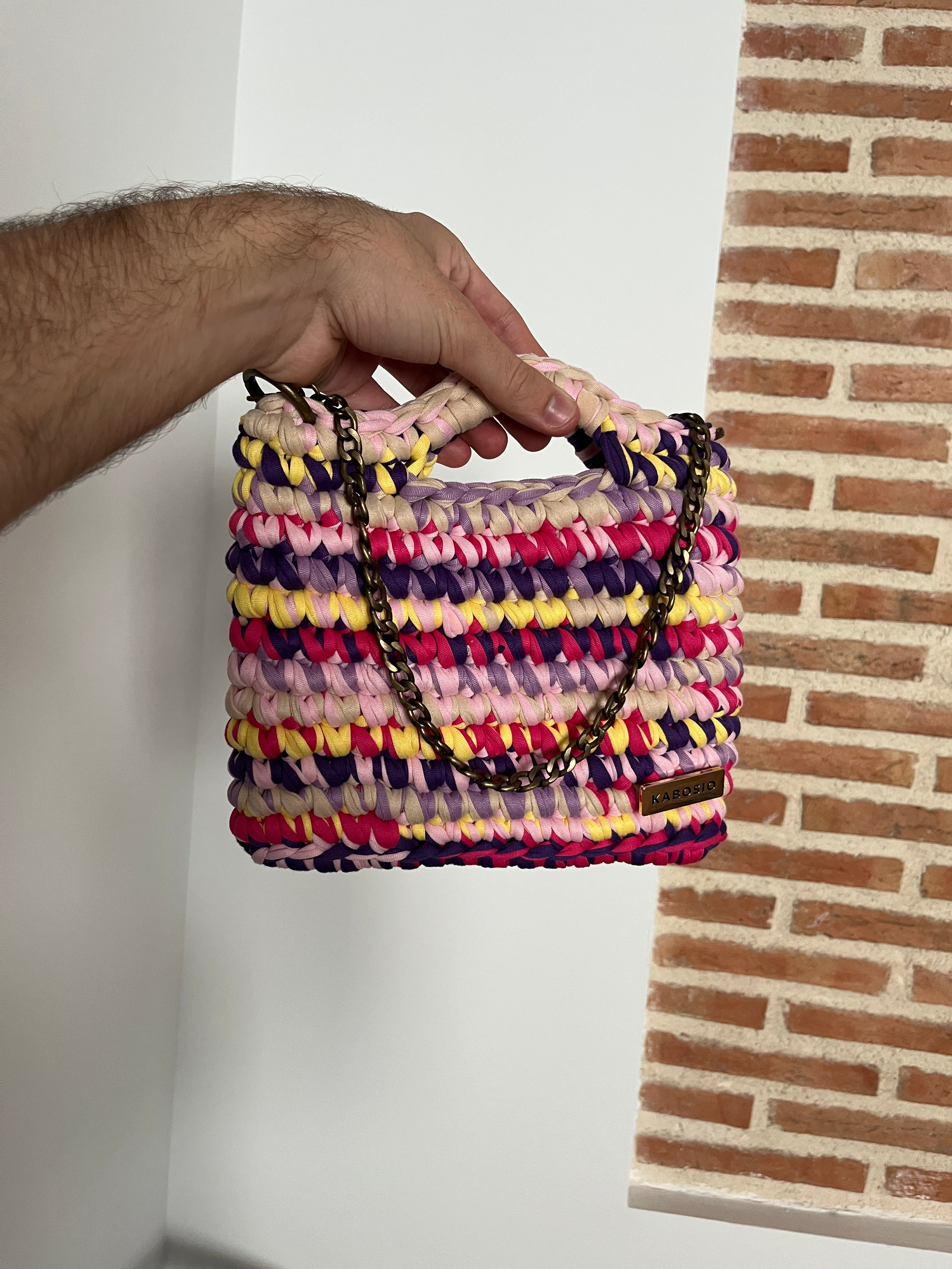 Bolso Bandolera Kabosio Mini Crochet - Drop 01