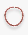 Choker Cristal Crochet Rosa