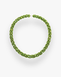 Choker Cristal Crochet Verde