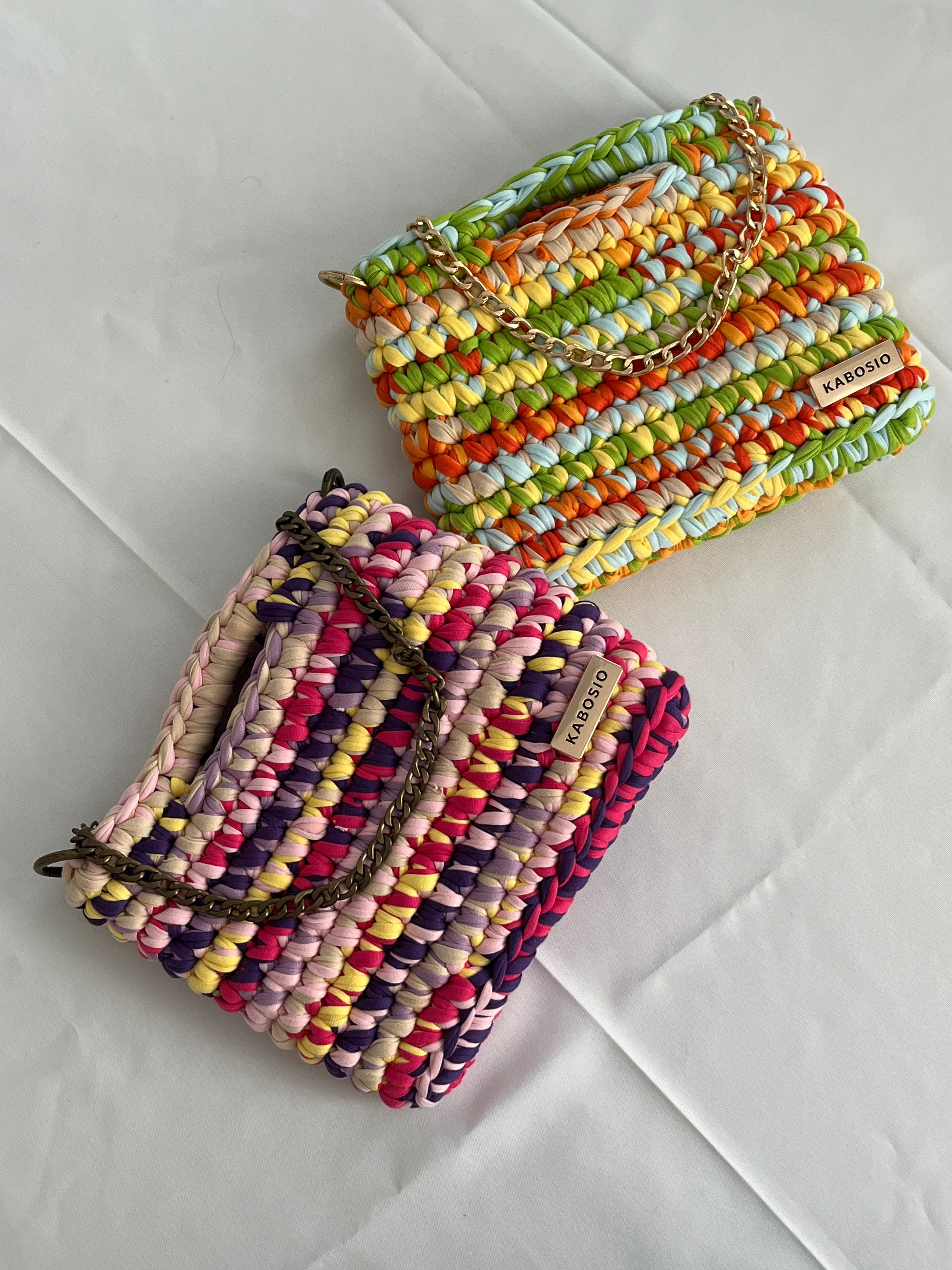 Bolso Bandolera Kabosio Mini Crochet - Drop 01
