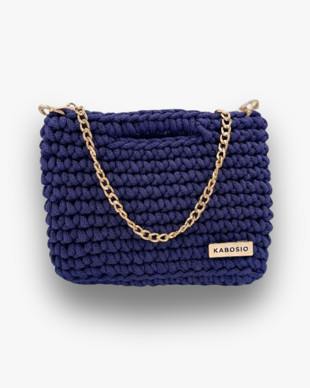 Bolso Bandolera Kabosio Mini Crochet Tinta