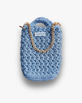 Bolso Bandolera Kabosio Hobo Crochet Baby-Blue