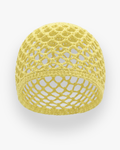 Casquete Mesh Hat de Crochet Mantequilla