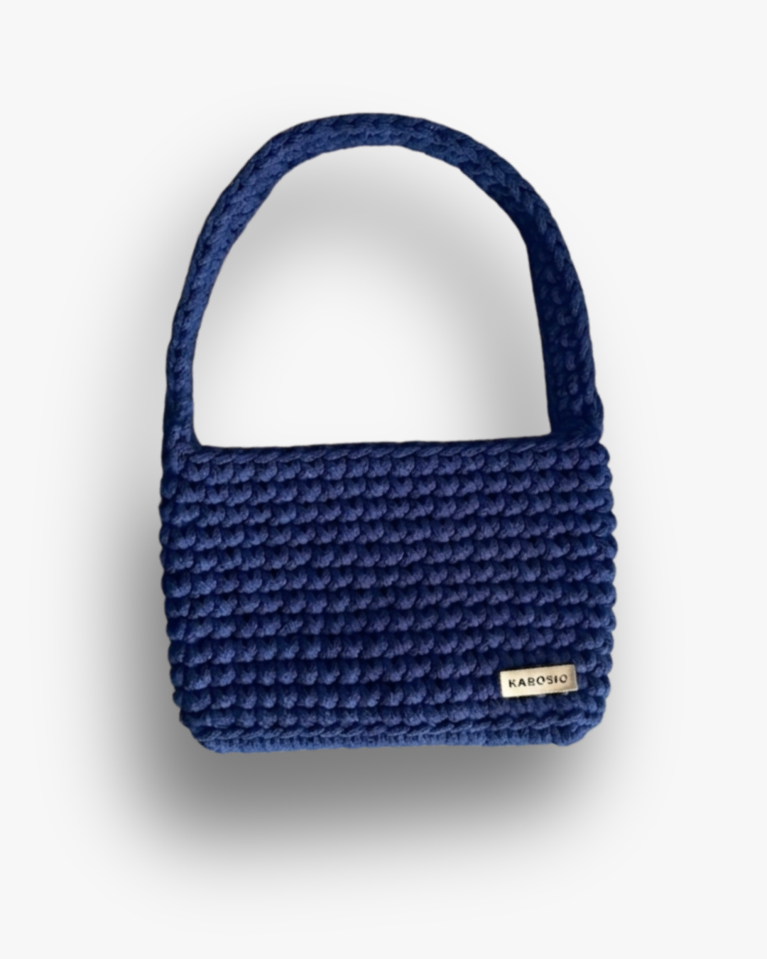 Bolso Hombro y Bandolera Kabosio Original Crochet Tinta